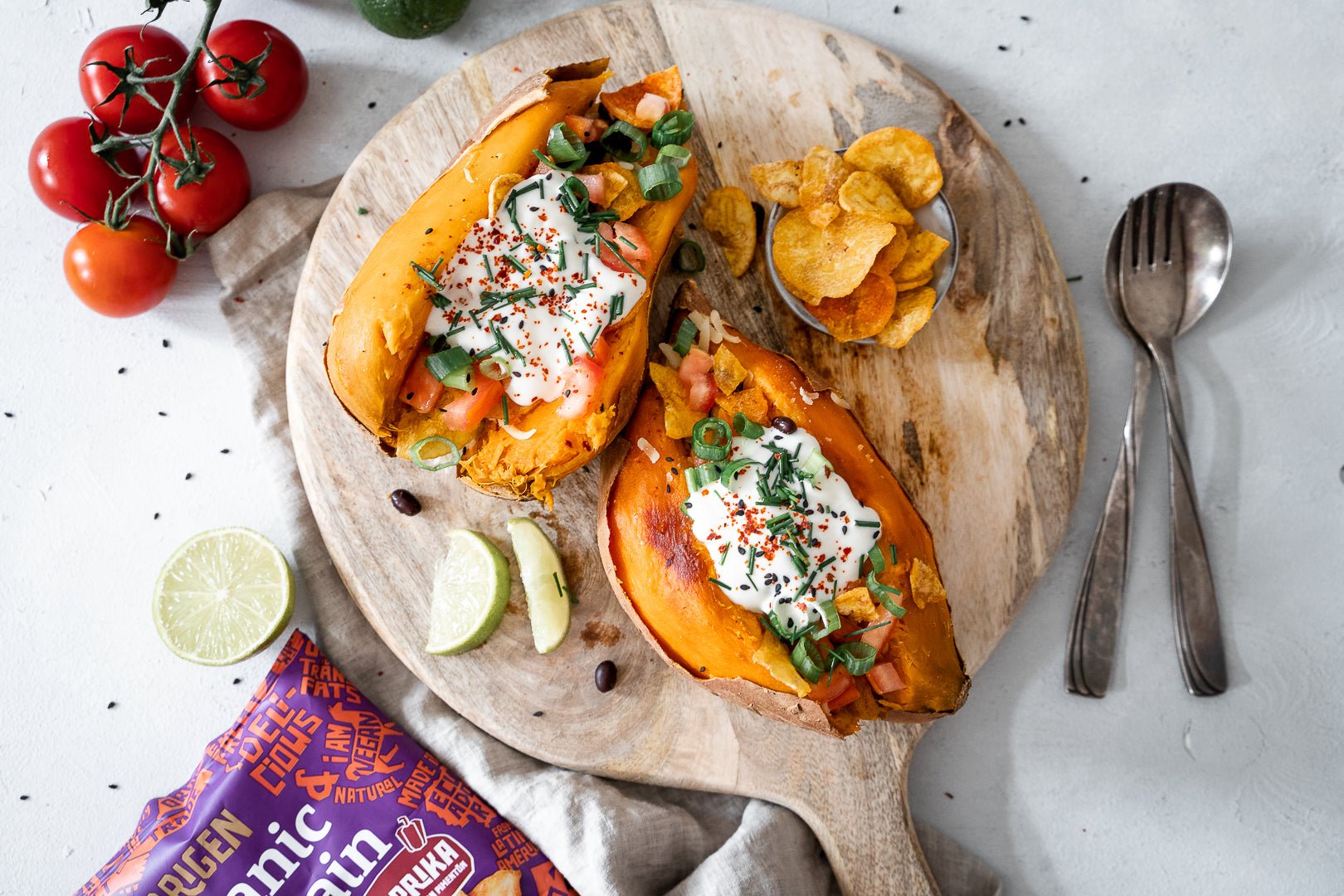 Easy Stuffed Sweet Potato 🍠☀️😍 - el origen